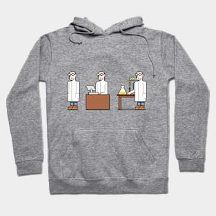 Three Scientists Hoodie